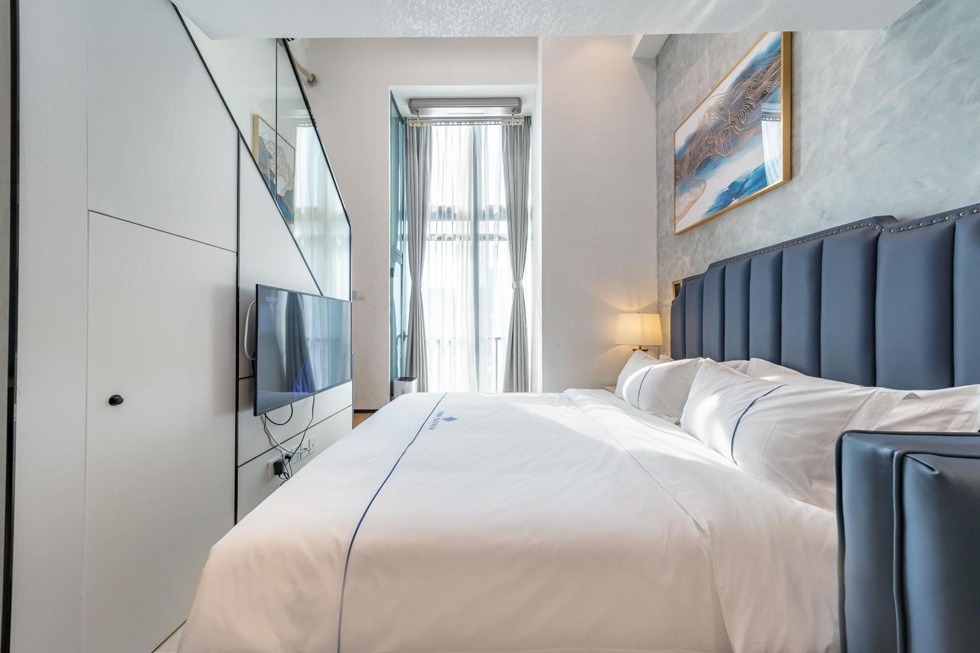 Boruisi Plaza Residence Apartment - Shenzhen Futian Convention & Exhibition Center Εξωτερικό φωτογραφία