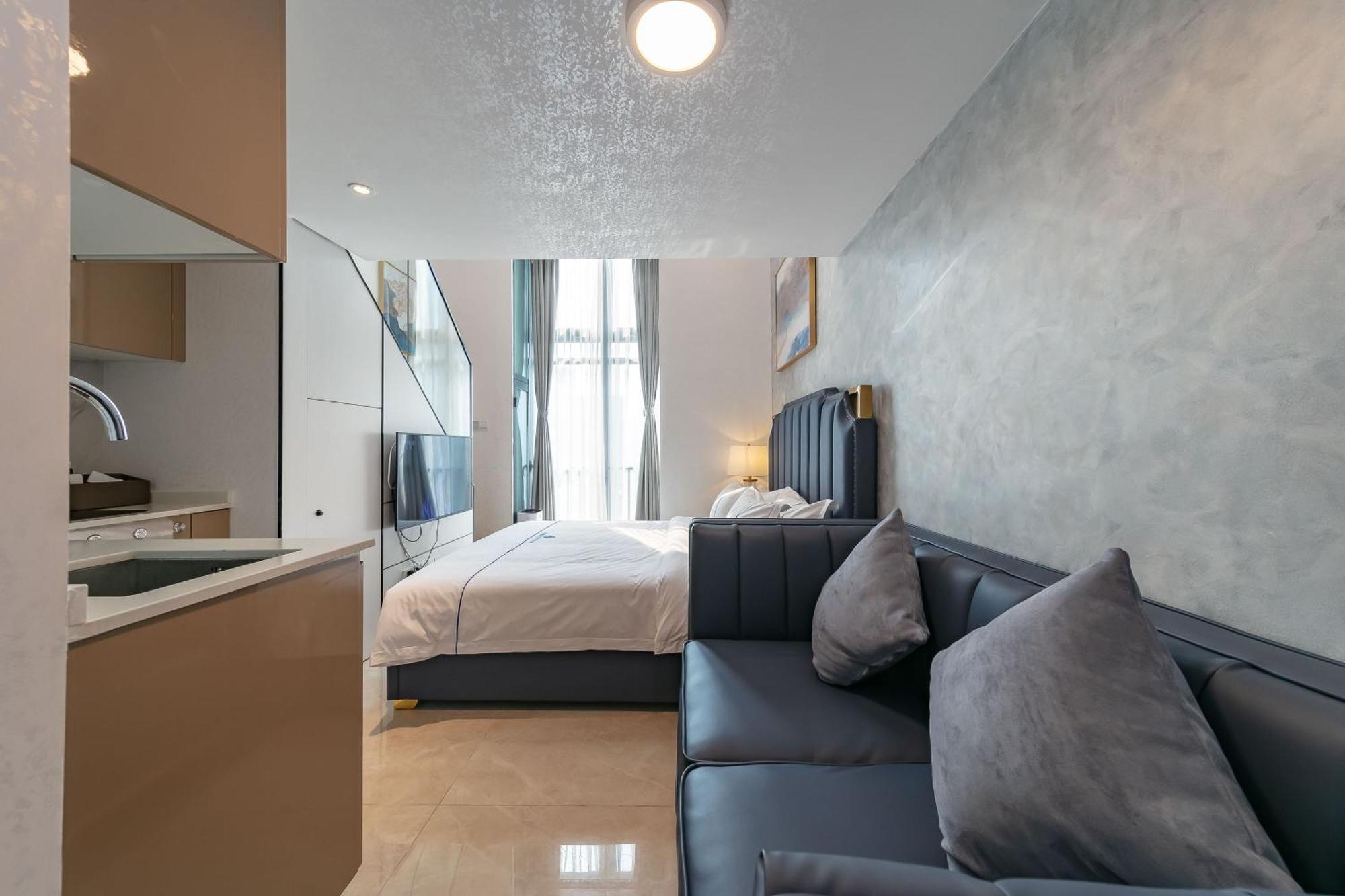 Boruisi Plaza Residence Apartment - Shenzhen Futian Convention & Exhibition Center Εξωτερικό φωτογραφία