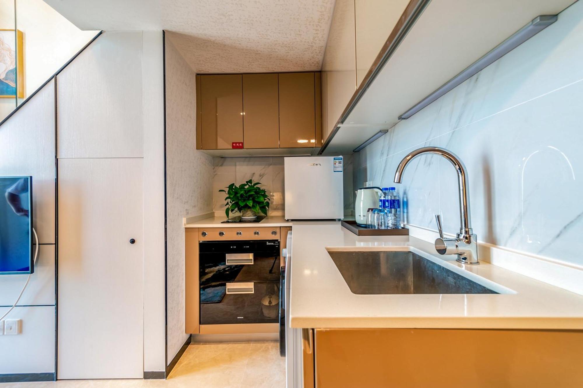 Boruisi Plaza Residence Apartment - Shenzhen Futian Convention & Exhibition Center Εξωτερικό φωτογραφία