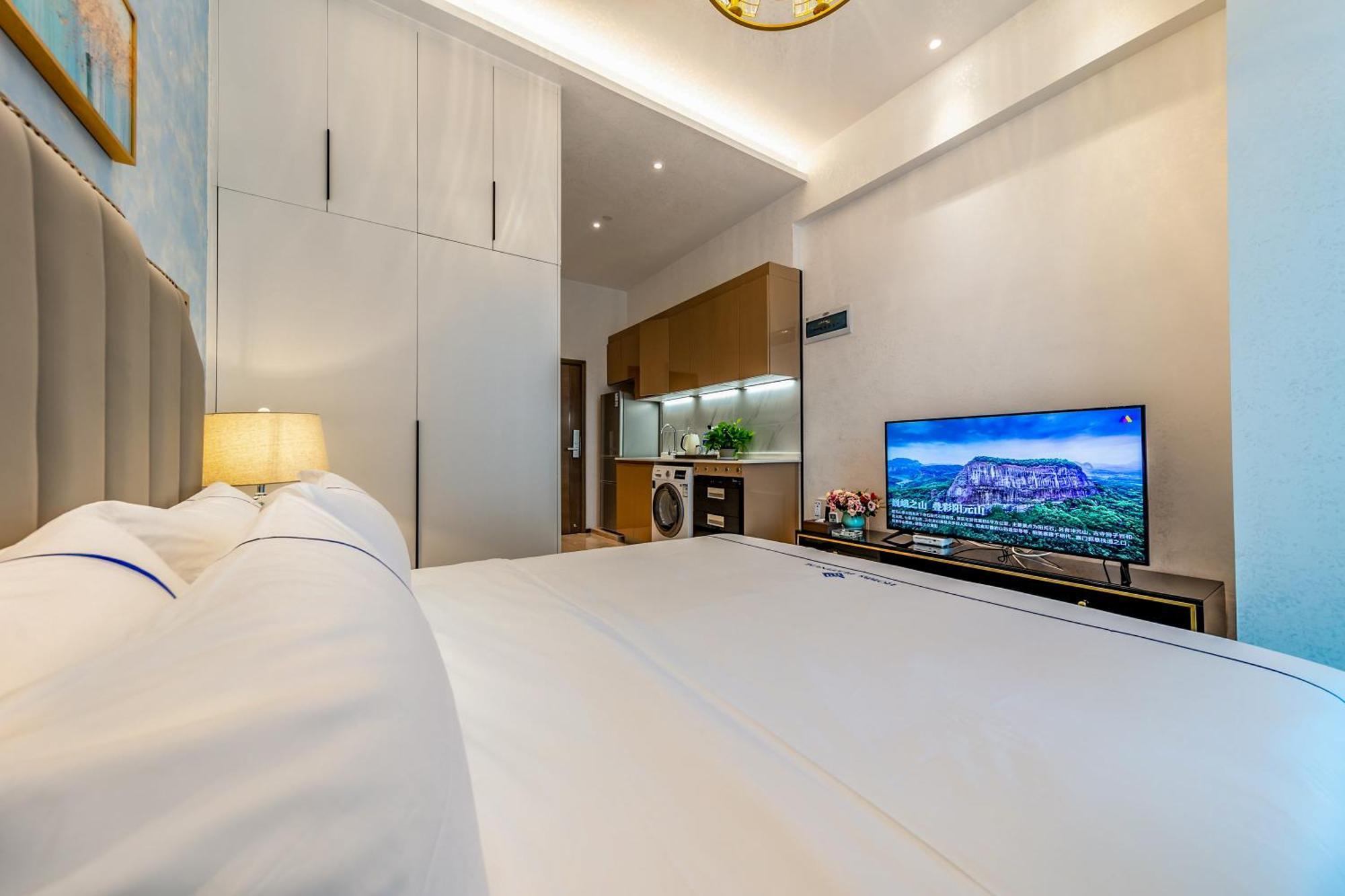 Boruisi Plaza Residence Apartment - Shenzhen Futian Convention & Exhibition Center Εξωτερικό φωτογραφία