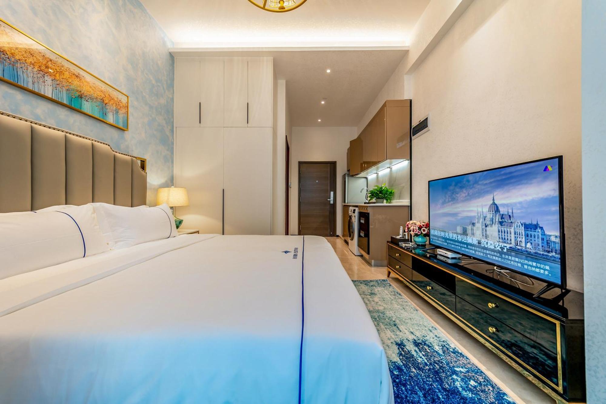 Boruisi Plaza Residence Apartment - Shenzhen Futian Convention & Exhibition Center Εξωτερικό φωτογραφία