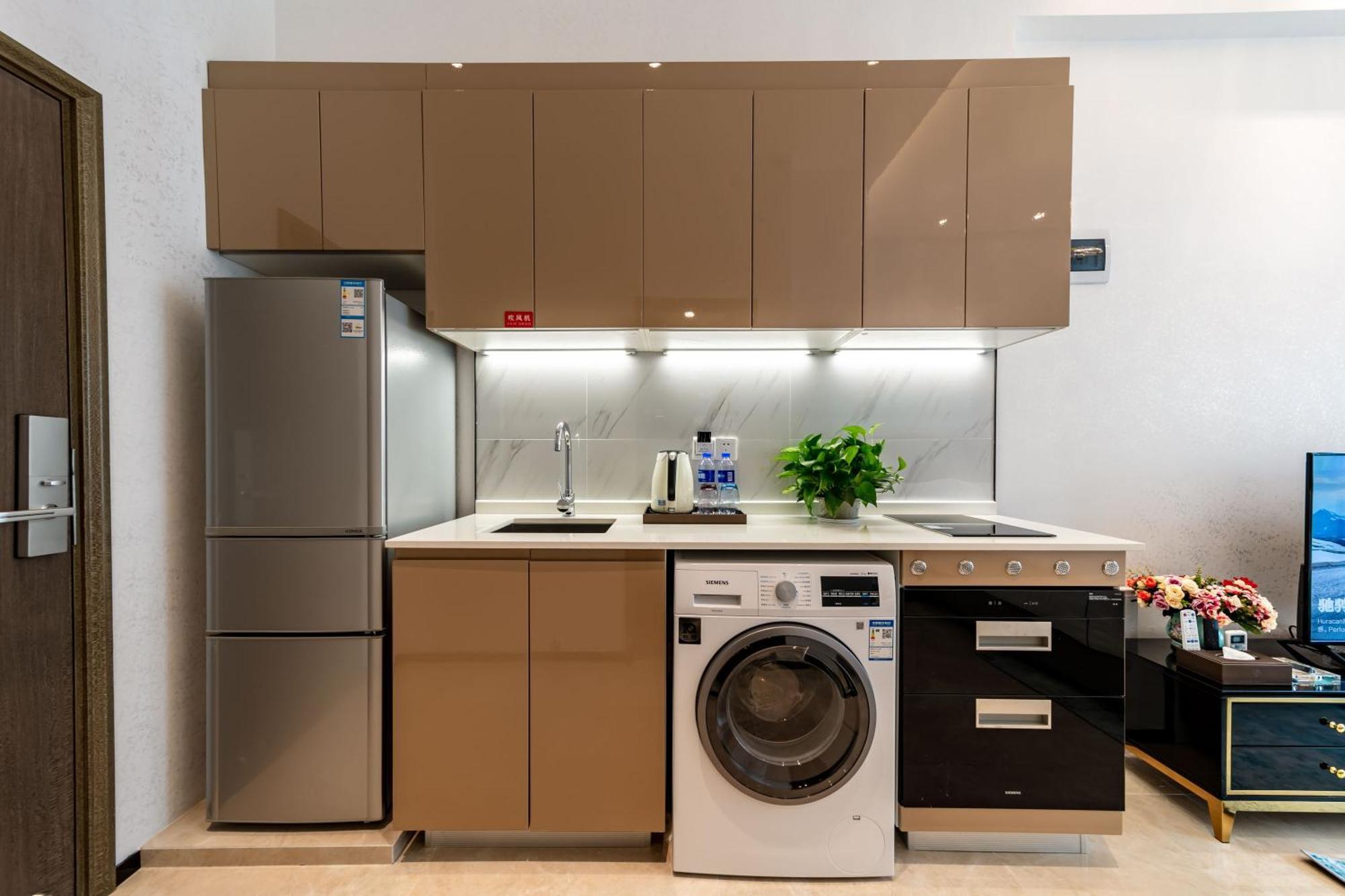 Boruisi Plaza Residence Apartment - Shenzhen Futian Convention & Exhibition Center Εξωτερικό φωτογραφία