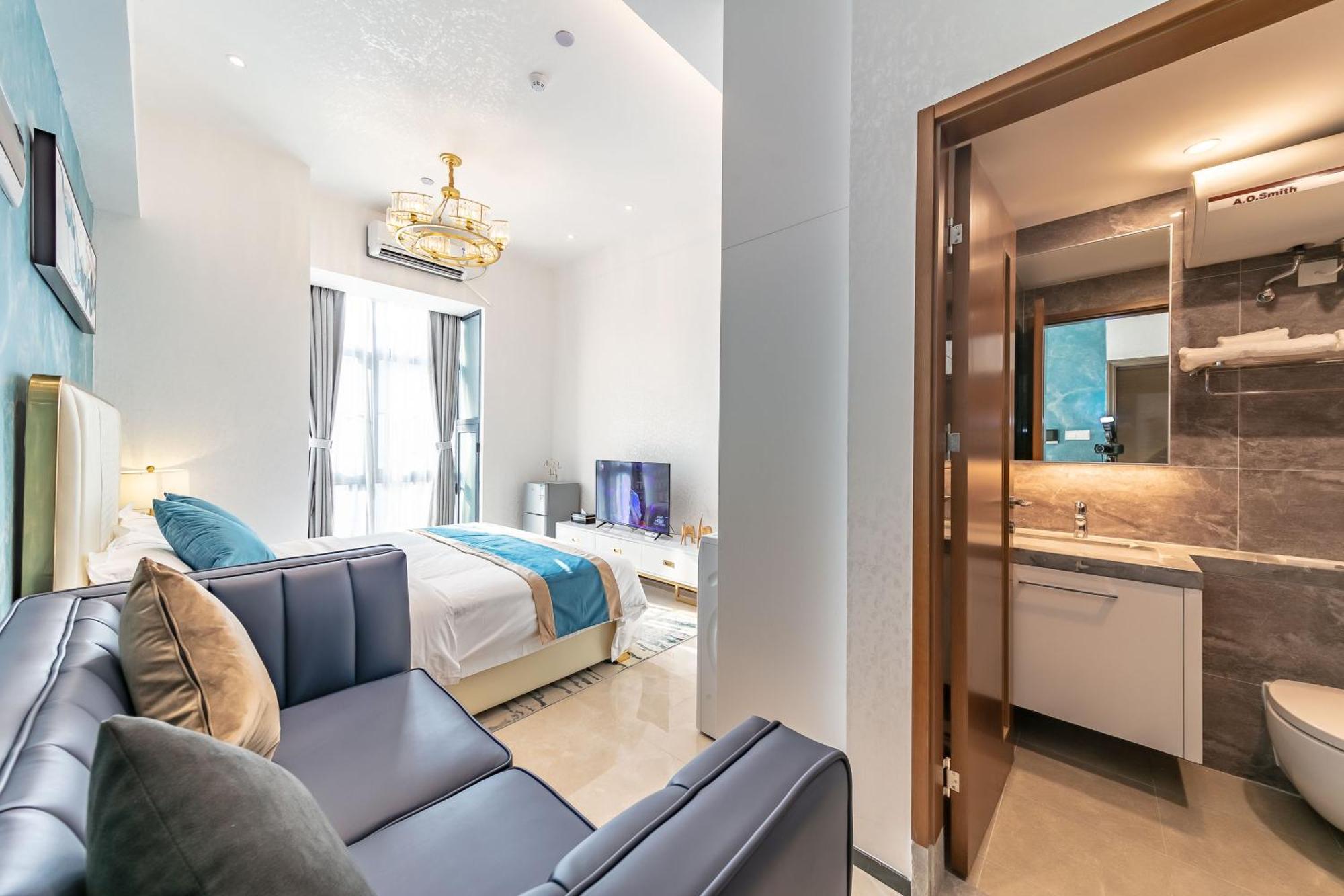 Boruisi Plaza Residence Apartment - Shenzhen Futian Convention & Exhibition Center Εξωτερικό φωτογραφία