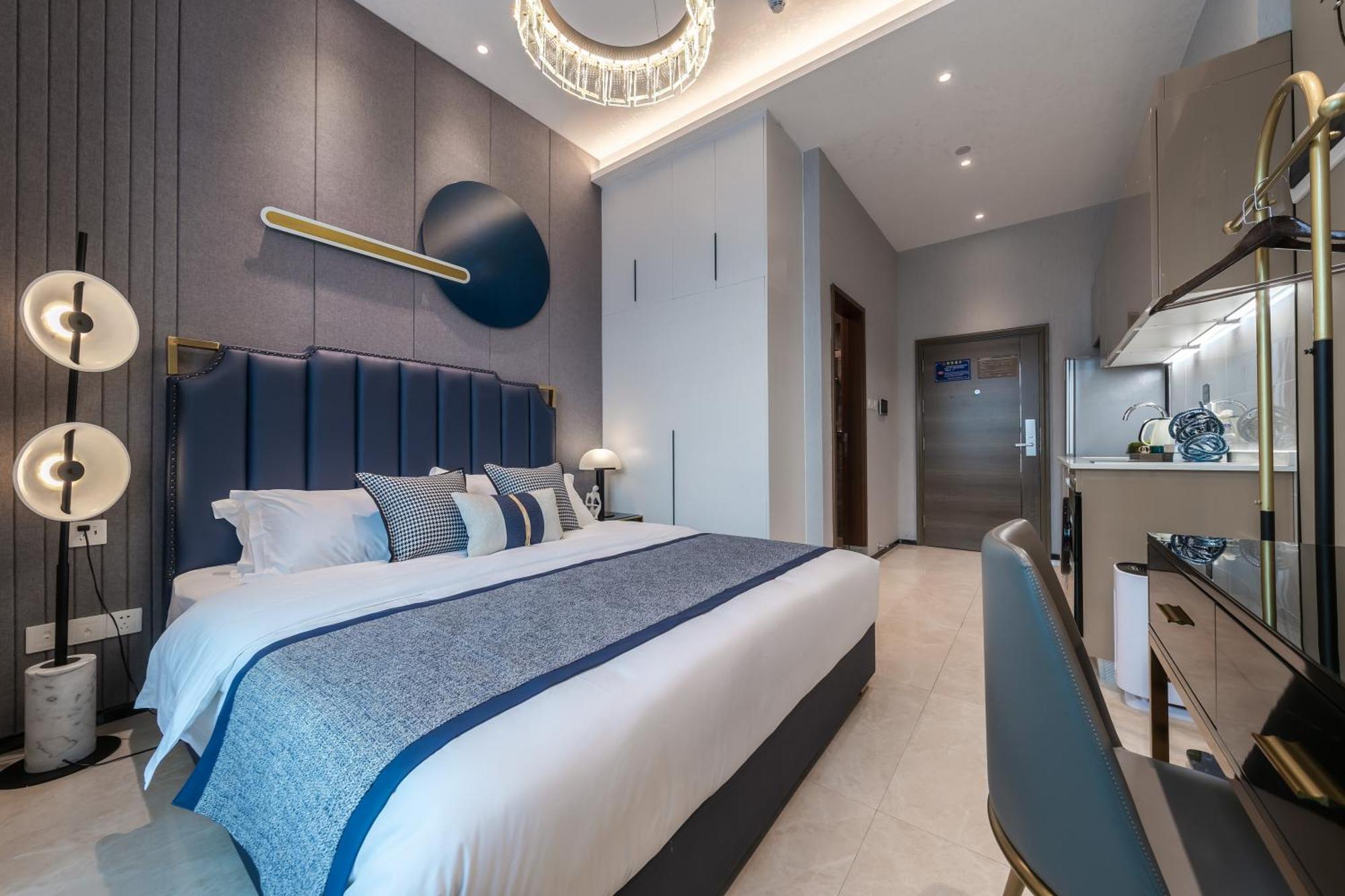 Boruisi Plaza Residence Apartment - Shenzhen Futian Convention & Exhibition Center Εξωτερικό φωτογραφία