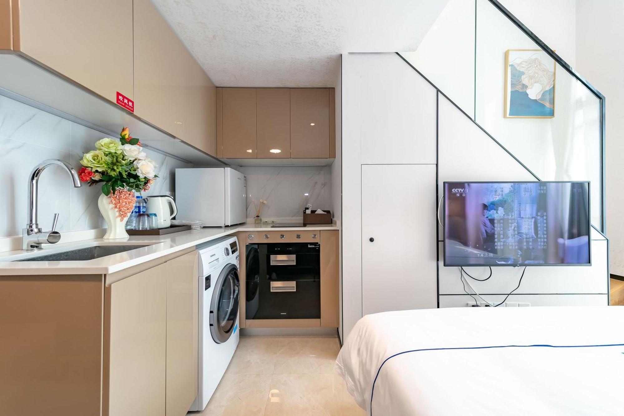 Boruisi Plaza Residence Apartment - Shenzhen Futian Convention & Exhibition Center Εξωτερικό φωτογραφία