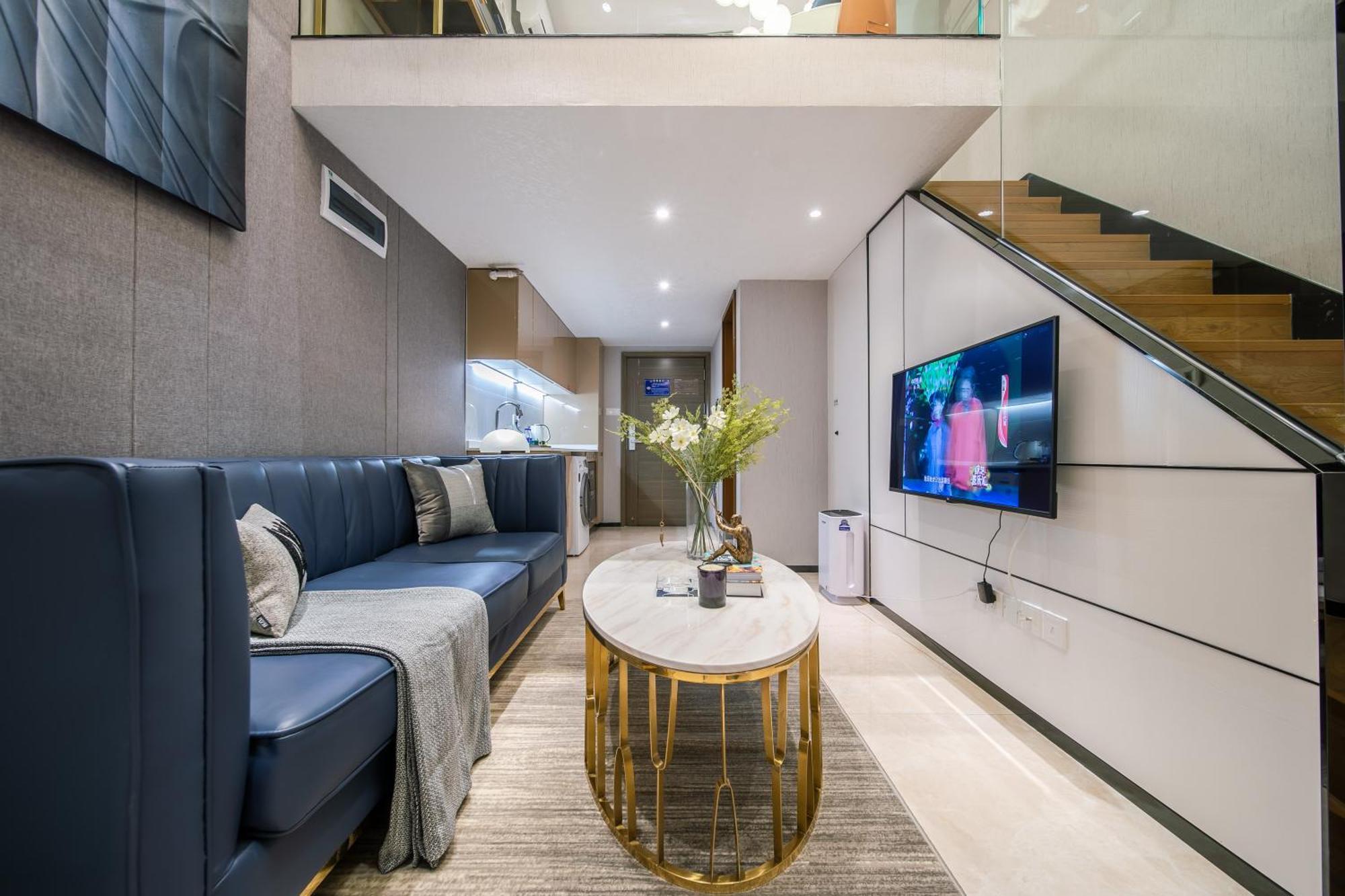 Boruisi Plaza Residence Apartment - Shenzhen Futian Convention & Exhibition Center Εξωτερικό φωτογραφία