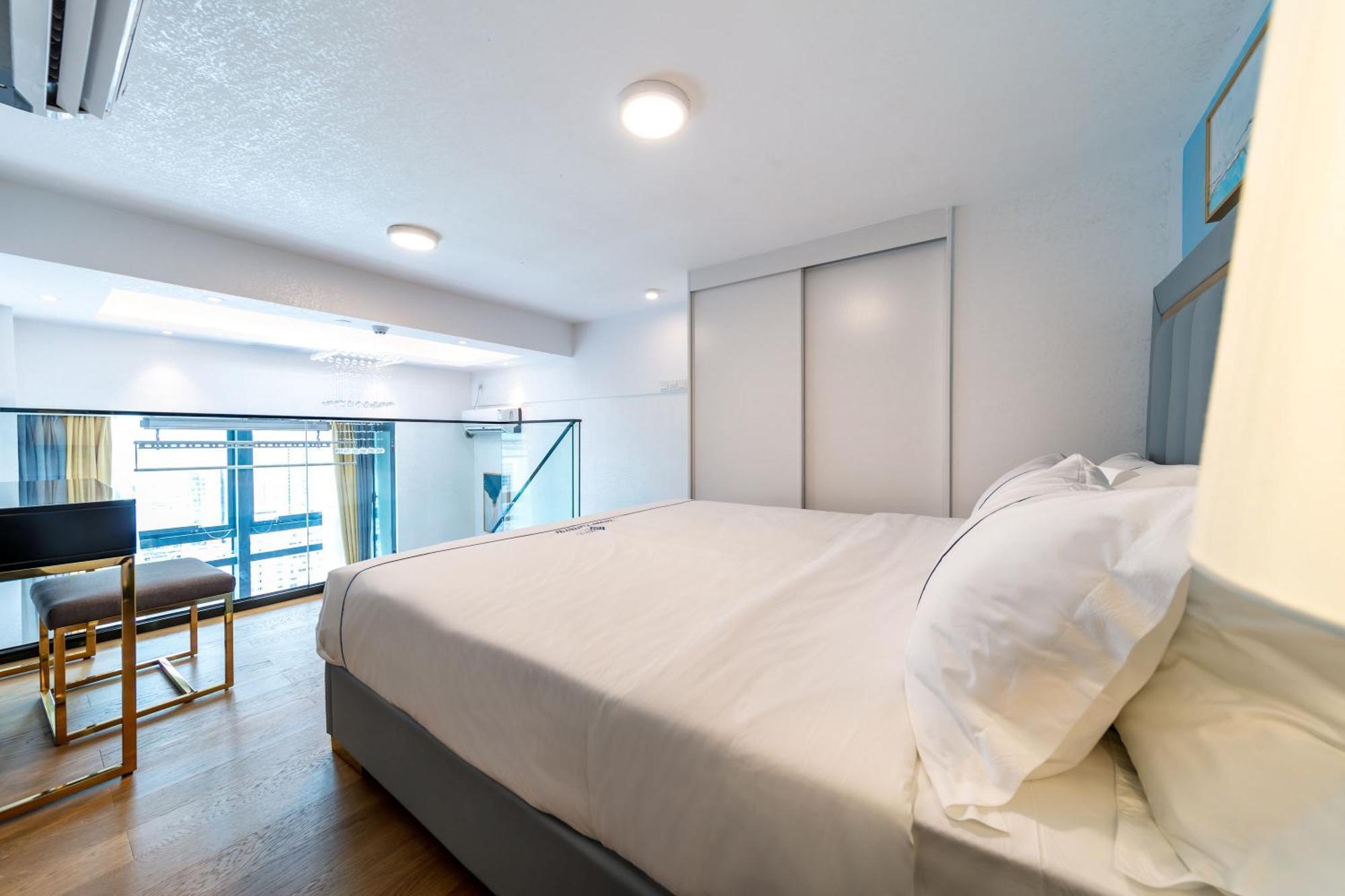 Boruisi Plaza Residence Apartment - Shenzhen Futian Convention & Exhibition Center Εξωτερικό φωτογραφία